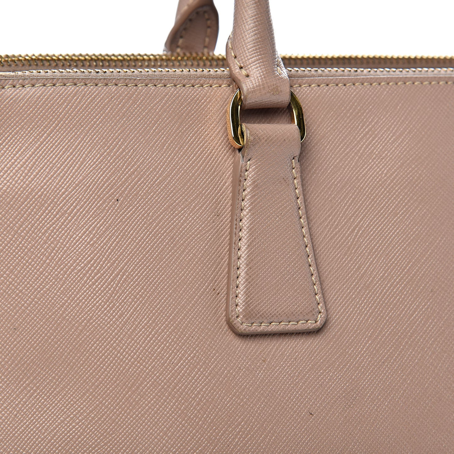 Saffiano Medium Galleria Double Zip Tote Cammeo
