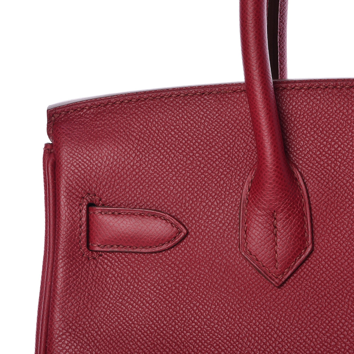 Hermes Epsom Birkin 30 Rubis 9 of 35
