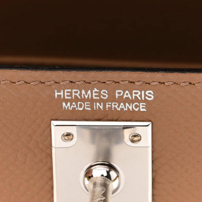Hermes Epsom Mini Kelly Sellier 20 Chai Mauve Sylvestre Lime 6 of 11