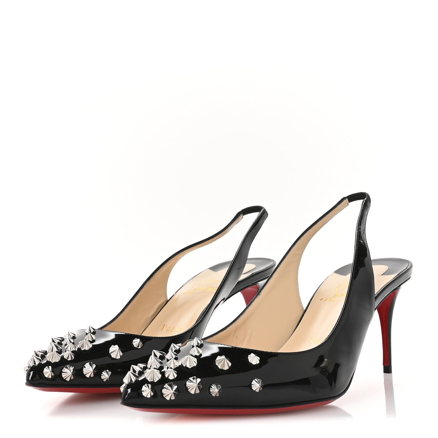 Patent Drama Sling 70 Pumps 39.5 Black