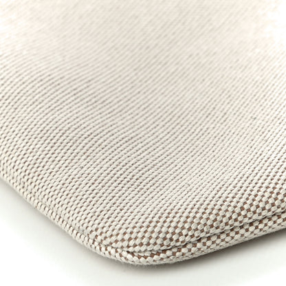 Saint Laurent Canvas Monogram Zipped Pouch Beige Black 8 of 9
