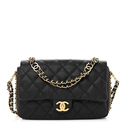 Chanel Caviar Quilted Small CC You Flap Black 1 of 10