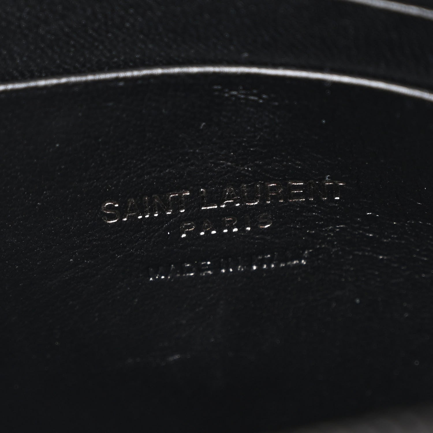 Saint Laurent Grain De Poudre Matelasse Monochrome Monogram Mini Lou Camera Bag Black 6 of 9