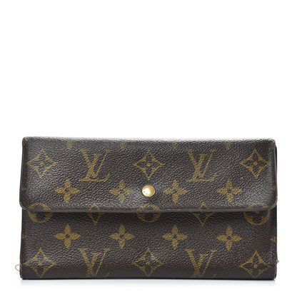Louis Vuitton Monogram Porte Tresor International Wallet 1 of 15