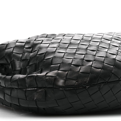 Bottega Veneta Nappa Intrecciato Teen Jodie Hobo Black 9 of 10