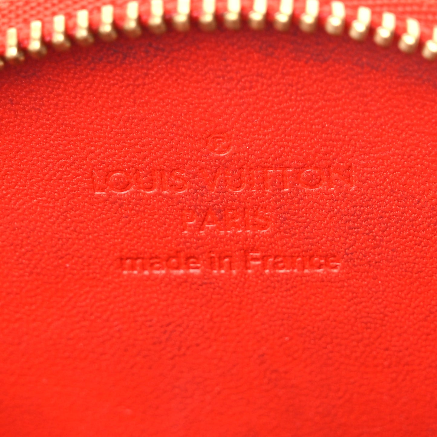 Vernis Roses Chapeau Coin Purse Orange Sunset