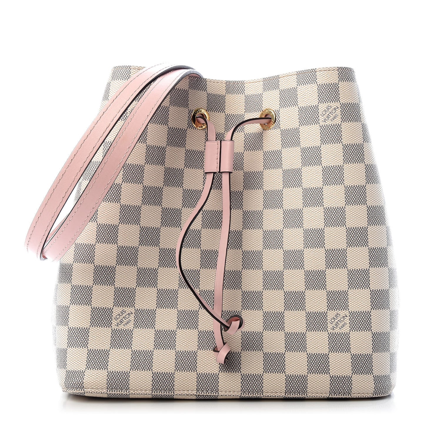 Damier Azur Neonoe MM Eau De Rose
