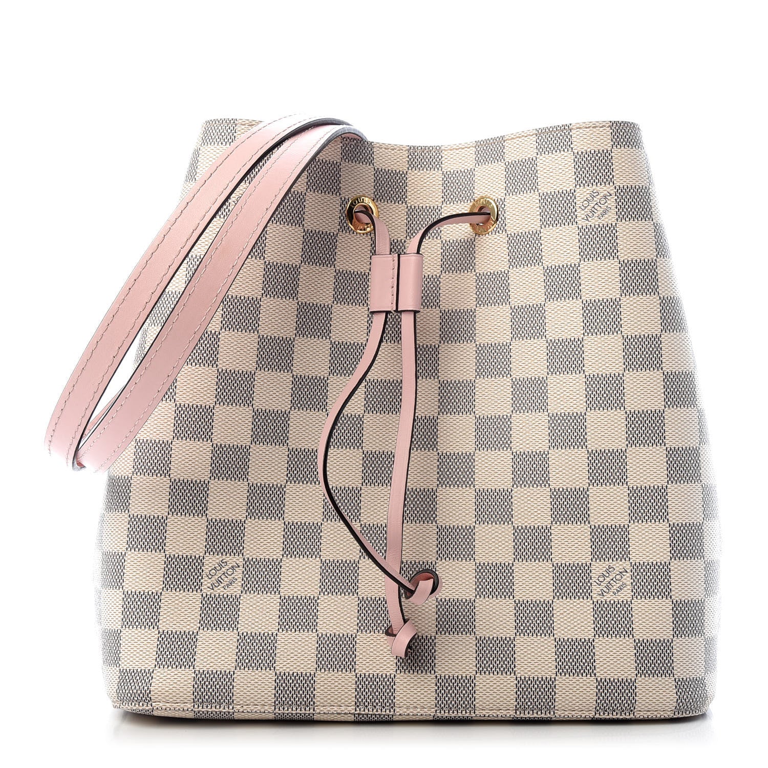 Louis Vuitton Damier Azur Neonoe MM Eau De Rose 1 of 8