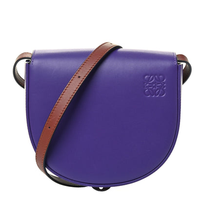 Loewe Soft Calfskin Heel Duo Purple Cognac 1 of 3