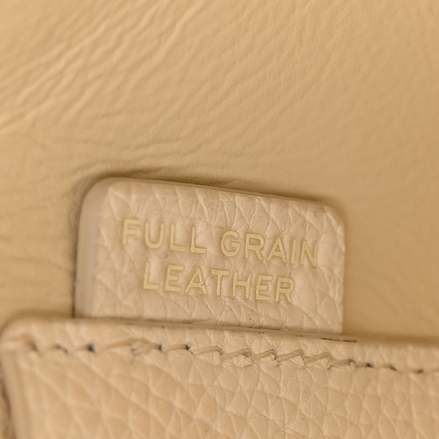 Marc Jacobs Grained Calfskin The Mini Bucket Bag Cotton 7 of 14