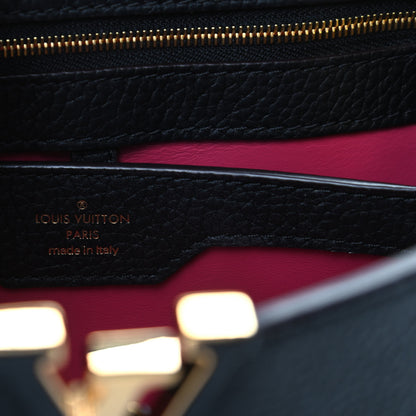 Louis Vuitton Taurillon Capucines BB Black 6 of 8