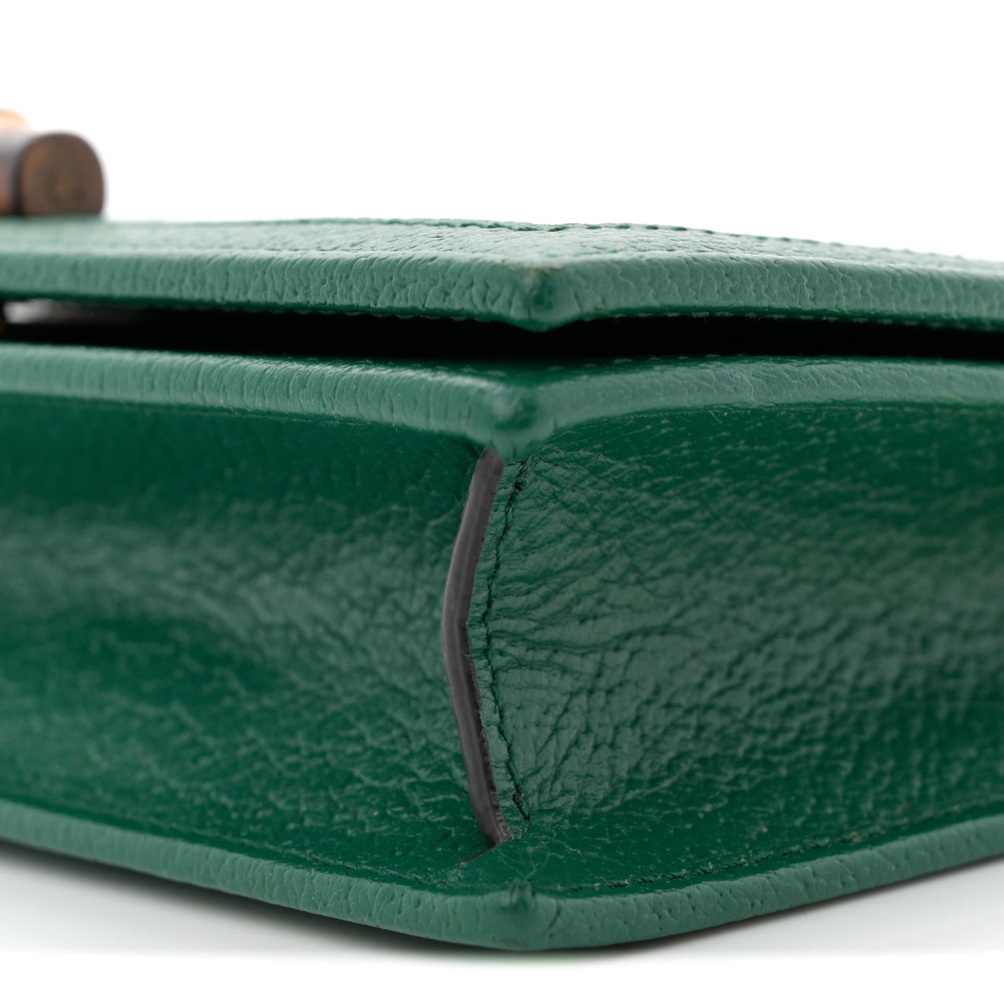 Dollar Pigprint Diana Chain Wallet Green