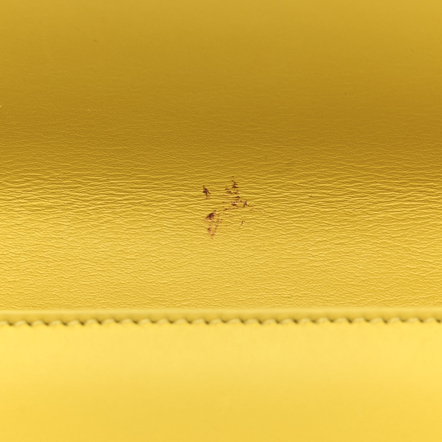 Saint Laurent Calfskin Classic Monogram Cassandre Clutch Soleil 8 of 9
