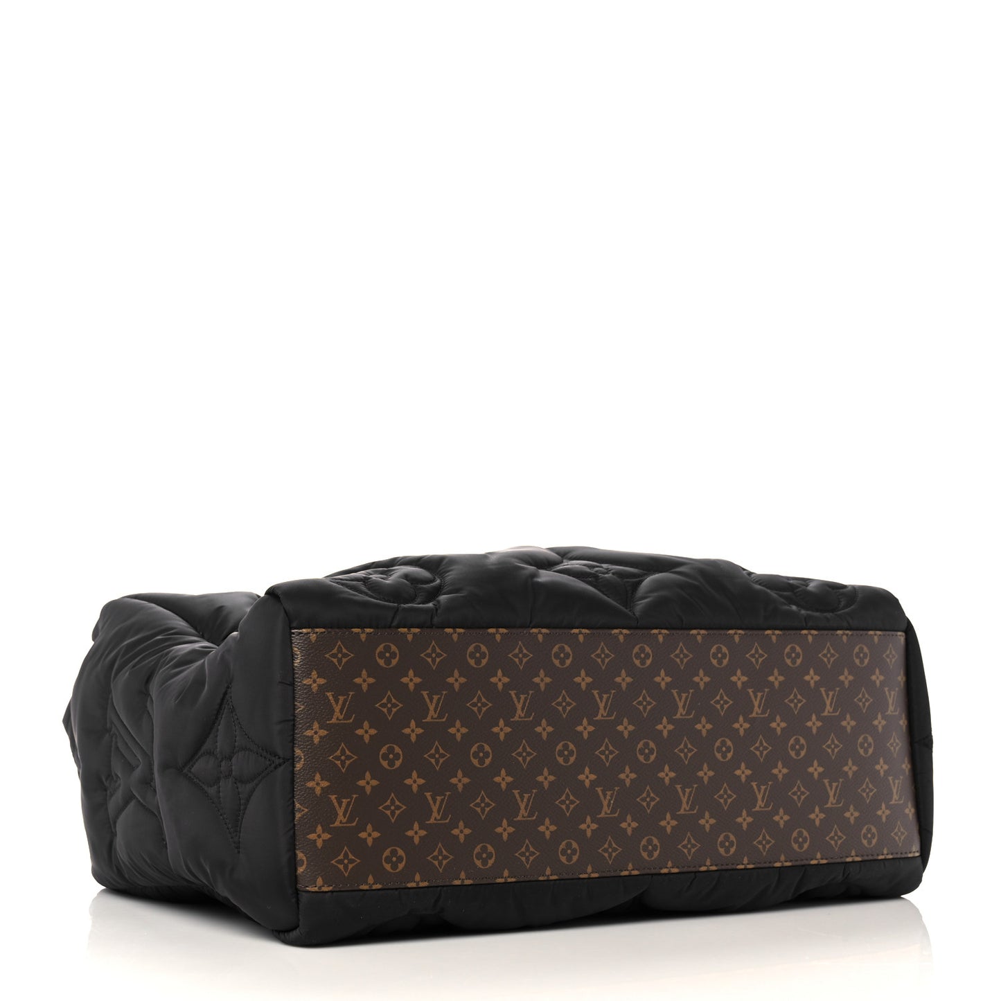 Econyl Monogram Pillow Giant Onthego GM Black