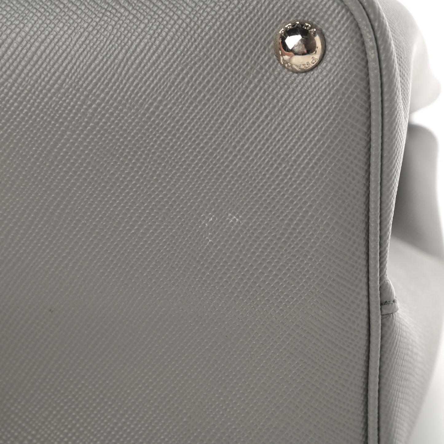 Saffiano Cuir Convertible Top Handle Tote Marmo