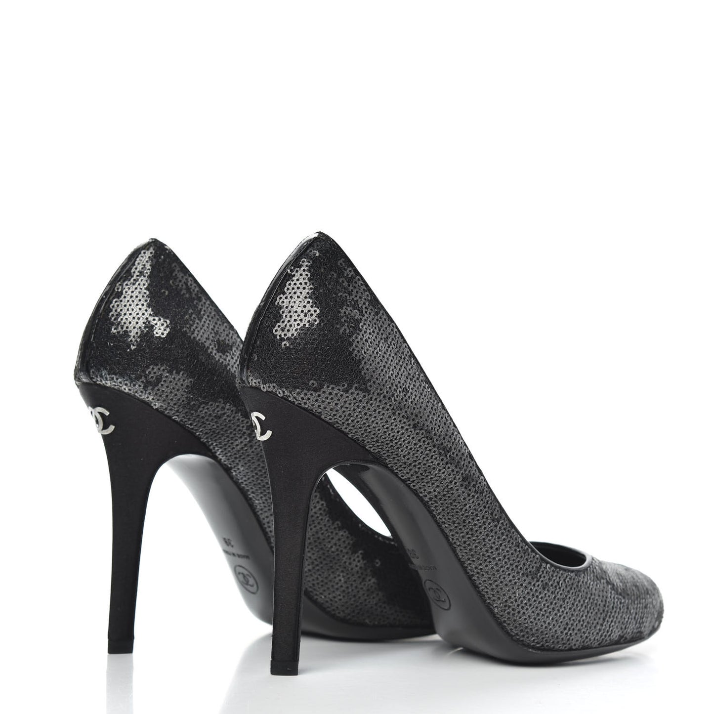 Sequin Pumps 39 Black