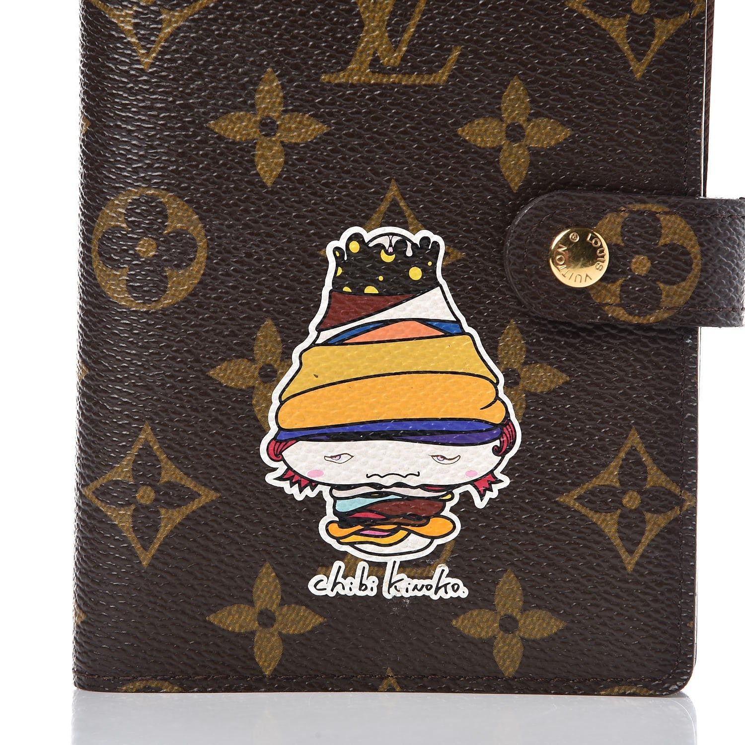 Louis Vuitton Monogram Chibi Kinoko Small Ring Agenda Cover 7 of 7