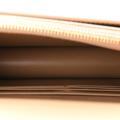 Saint Laurent Calfskin Monogram Sunset Chain Wallet Dark Toffee 5 of 11