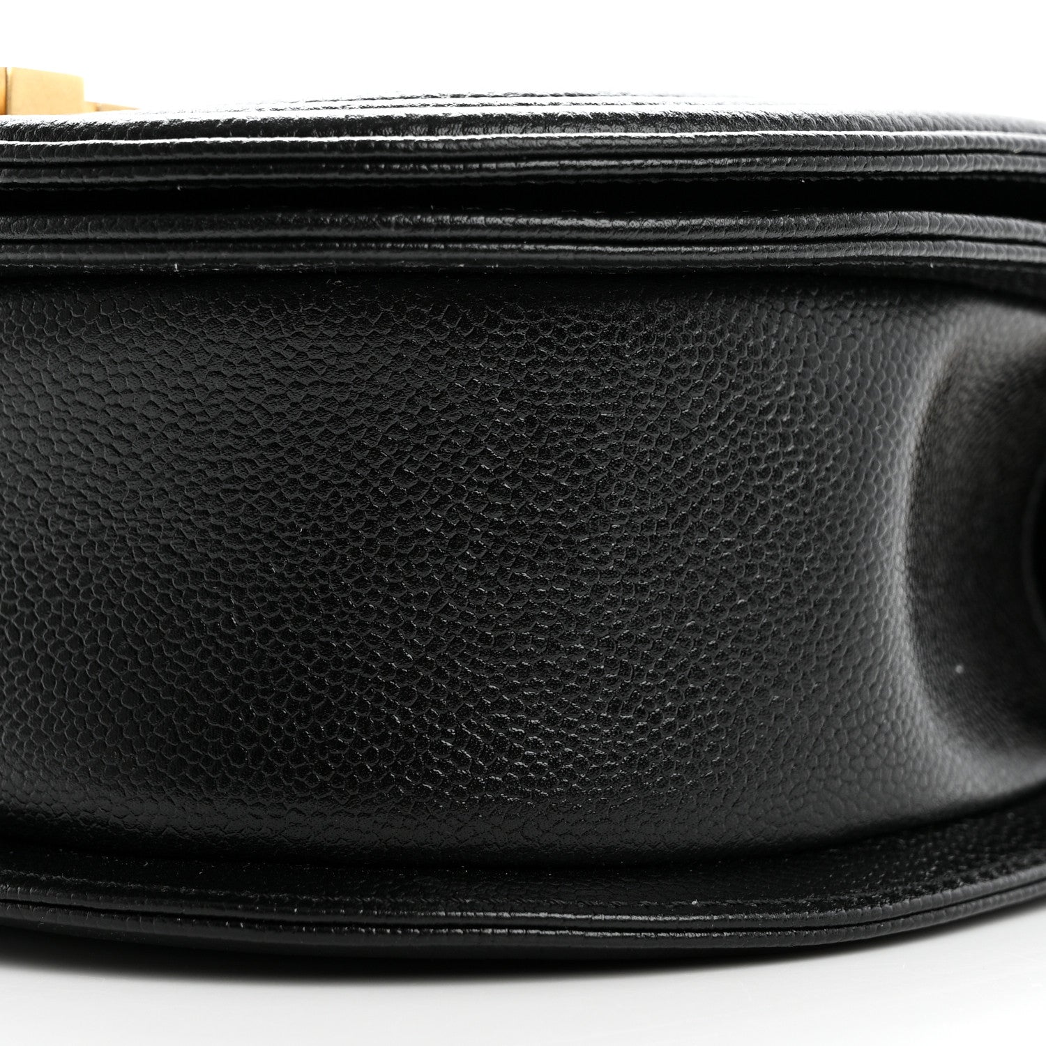 Chanel Caviar Quilted Small Boy Messenger Bag Black 10 of 10