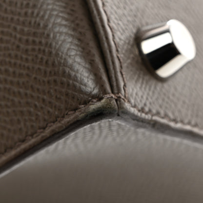 Hermes Epsom Kelly Sellier 25 Etain 15 of 18
