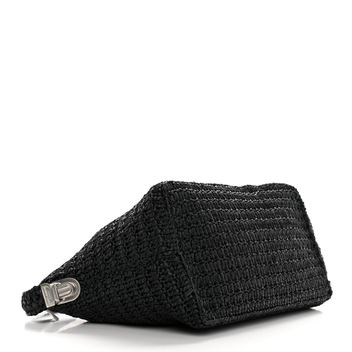 Raffia Le Crossbody Black