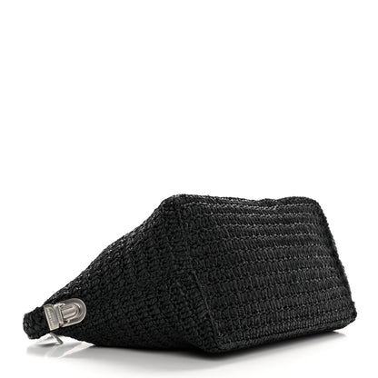 Saint Laurent Raffia Le Crossbody Black 4 of 13