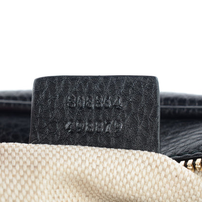 Gucci Pebbled Calfskin Small Soho Disco Bag Black 7 of 7