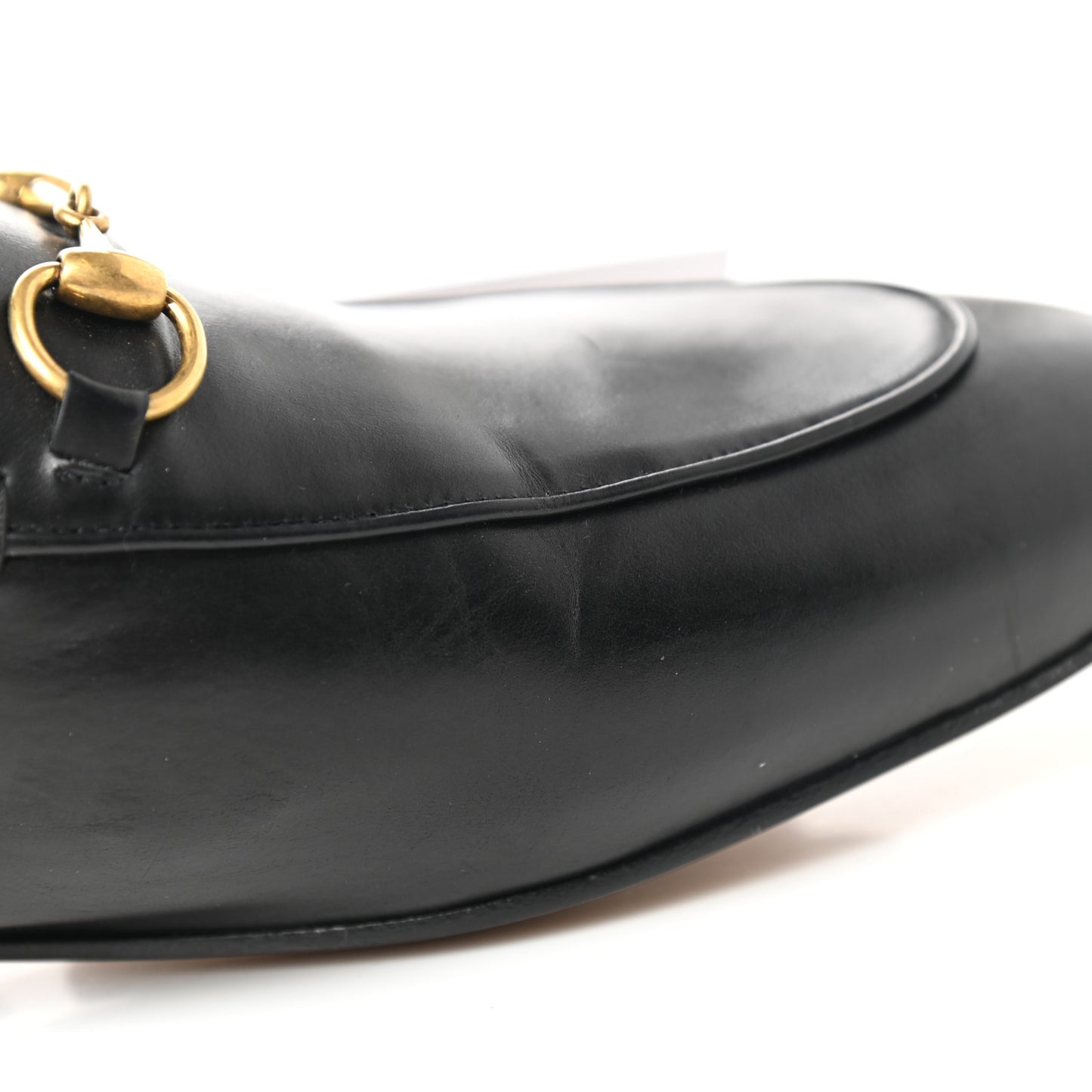 Calfskin Womens Princetown Slippers 40 Black