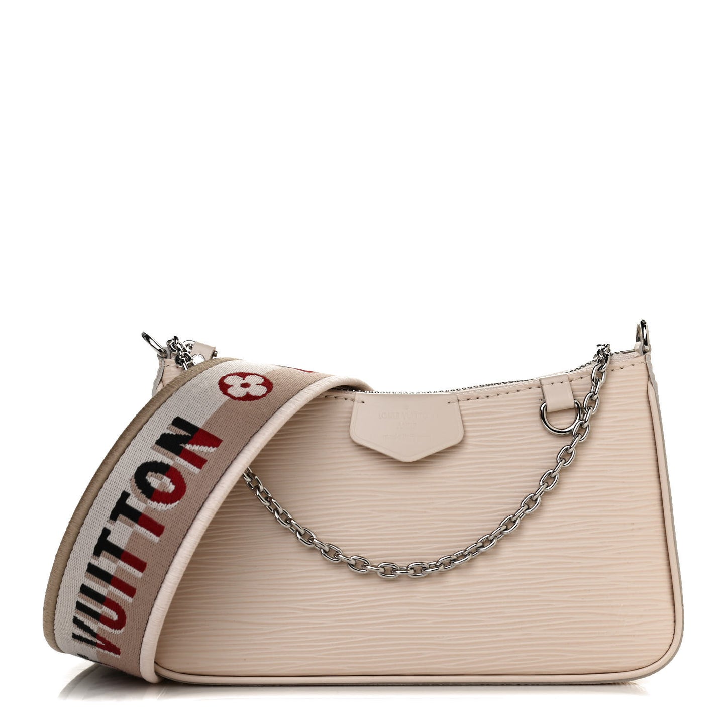 Epi Logo Easy Pouch On Strap Quartz