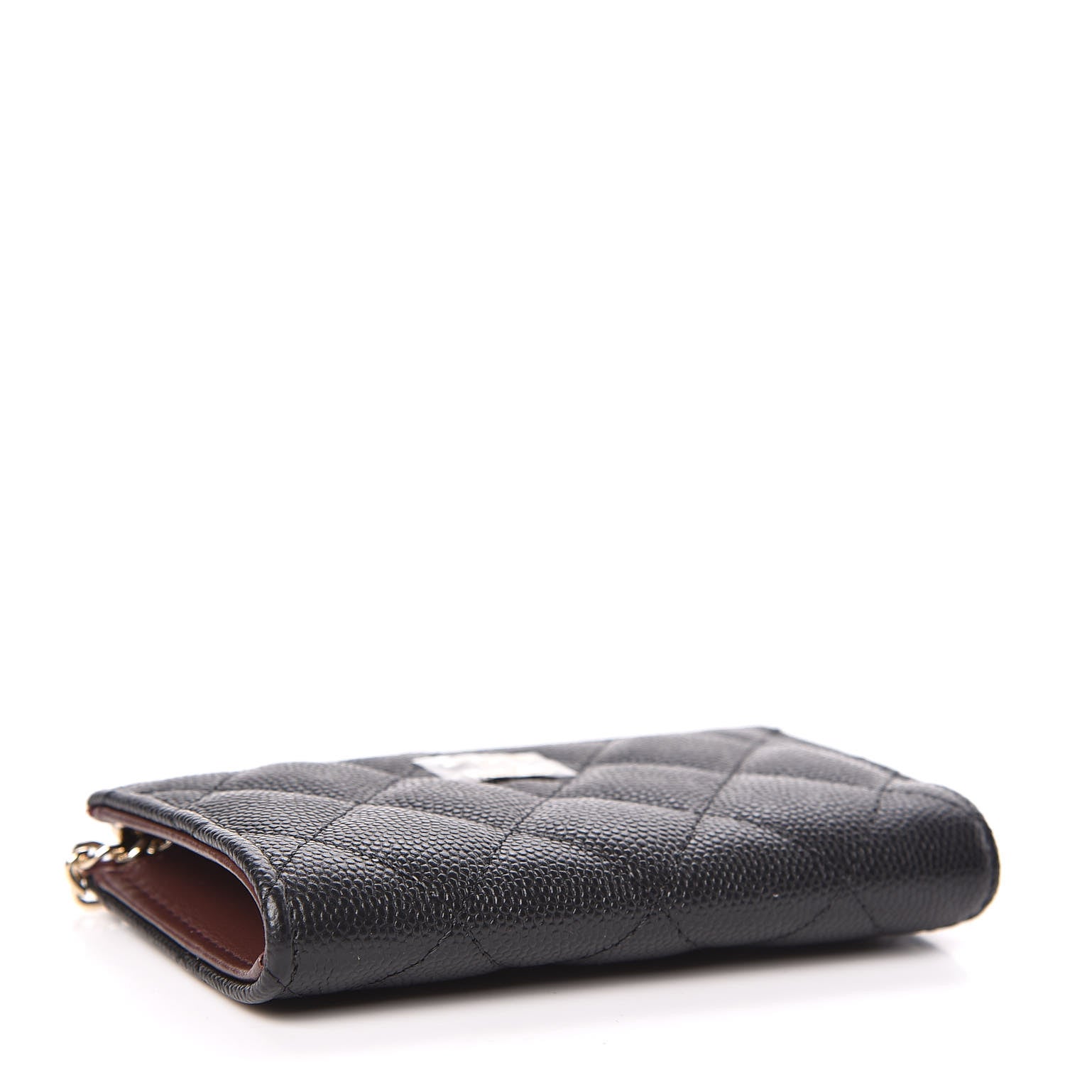 Chanel Caviar Quilted Key Holder Case Black 4 of 8