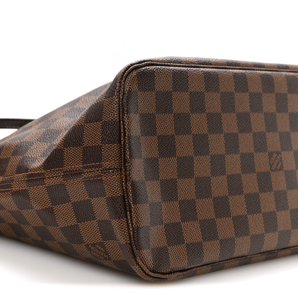 Louis Vuitton Damier Ebene Neo Neverfull MM Rose Ballerine 9 of 10