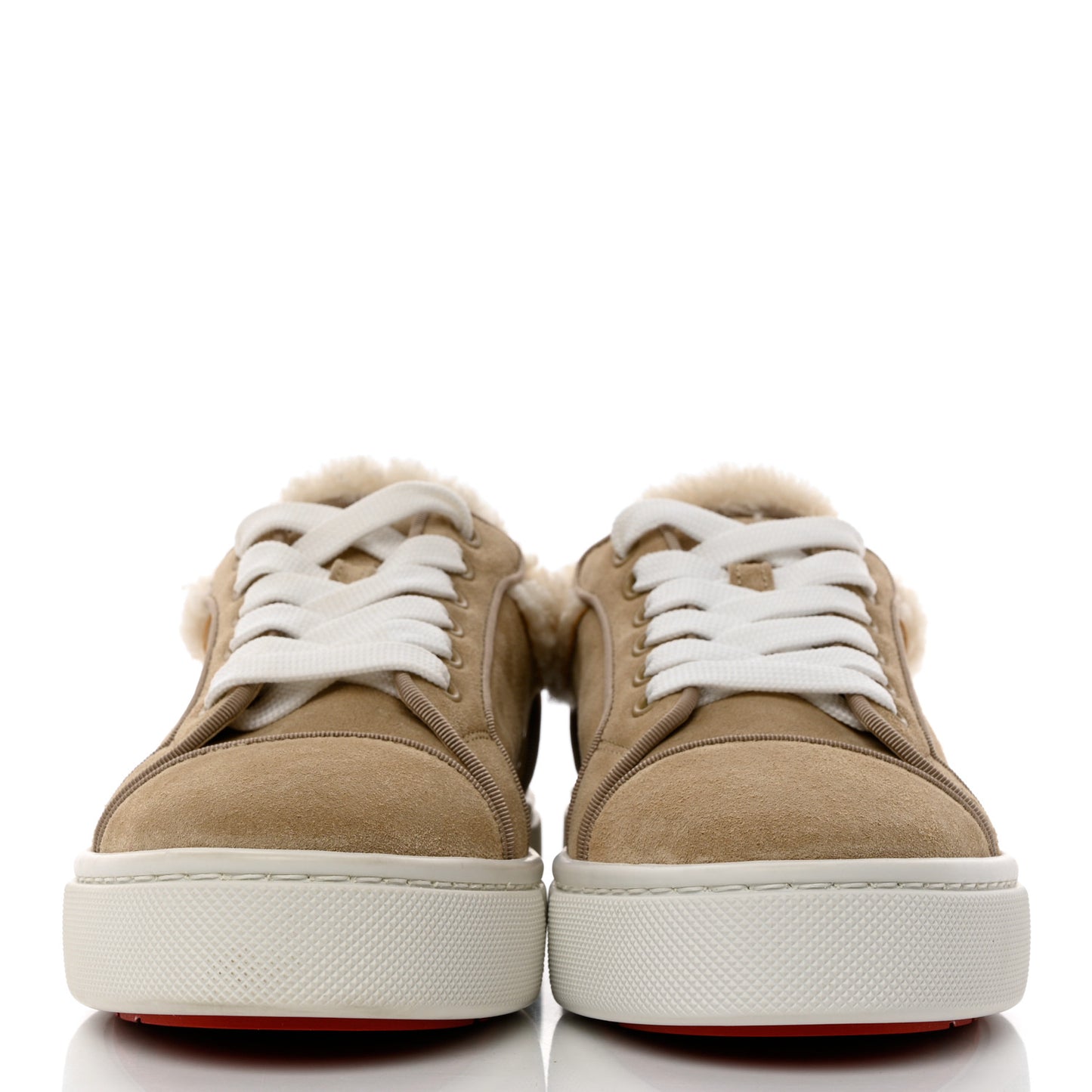 Suede Shearling Fun Vierissima Flat Sneakers 37 Atlas