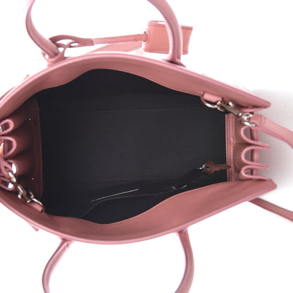 Saint Laurent Grained Calfskin Baby Sac De Jour Dark Rose 5 of 13