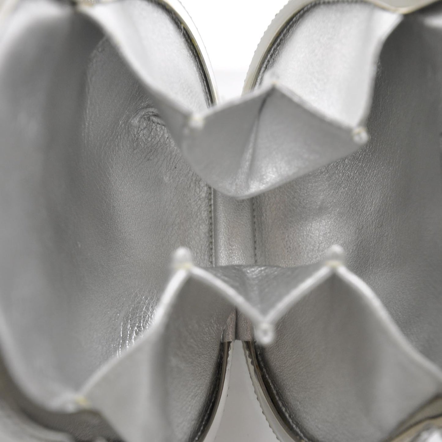 Swarovski Crystal Chatelaine Minaudiere Evening Bag Silver