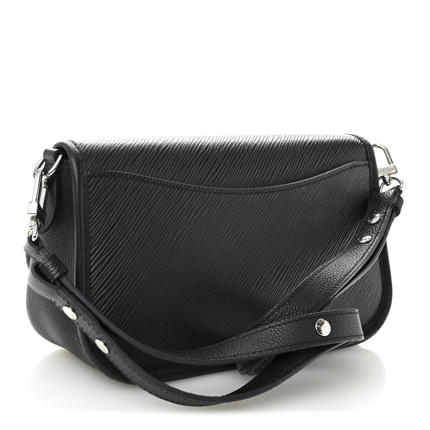 Louis Vuitton Epi Buci Crossbody Black 3 of 9