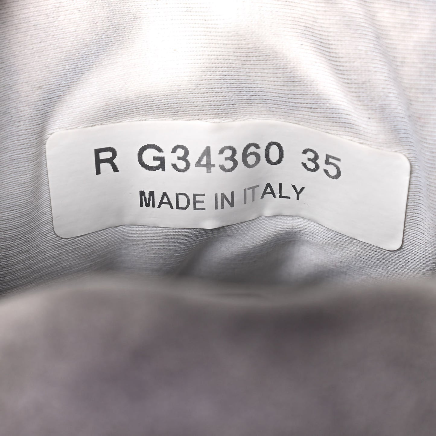 Suede Calfskin CC Sneakers 35 Grey