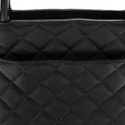 Chanel Caviar Quilted Medallion Tote Black 20 of 20