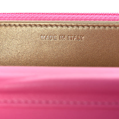 Chanel Lambskin Quilted CC Pearl Crush Wallet on Chain WOC Pink 7 of 11