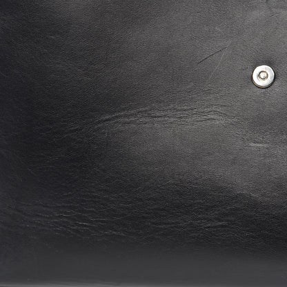 Saint Laurent Calfskin Classic Monogram Shopping Bag Black 12 of 20