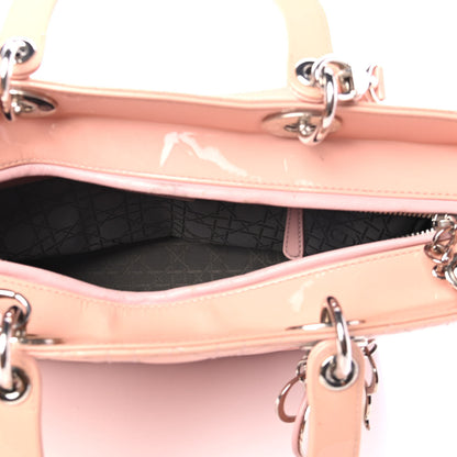 Christian Dior Patent Cannage Large Lady Dior Light Pink 4 of 5