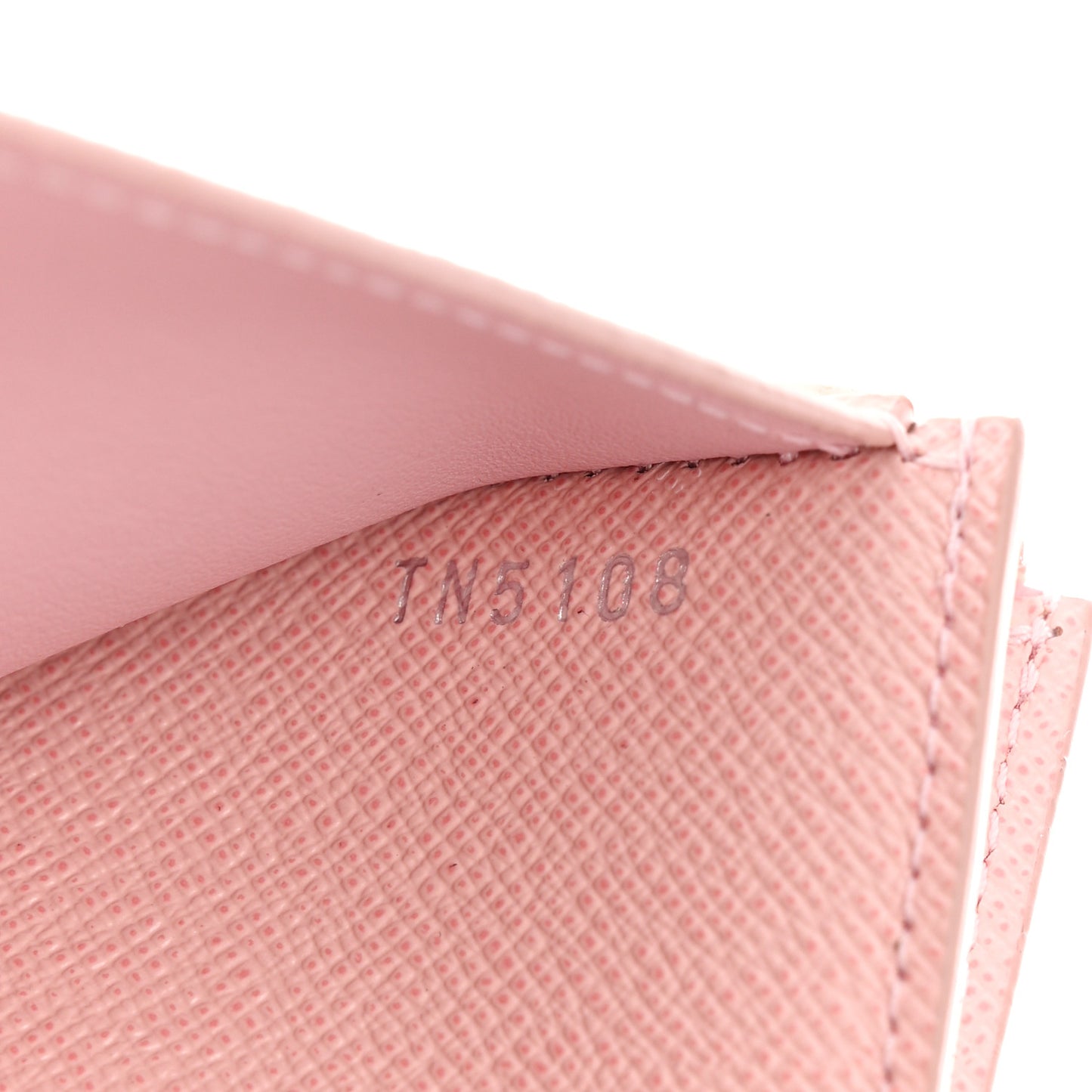 Epi Twist Compact Wallet Rose Ballerine