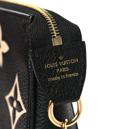 Louis Vuitton Empreinte Monogram Giant Mini Pochette Accessories Black 5 of 7