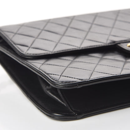 Chanel Lambskin Quilted Medium Single Flap Black 6 of 11