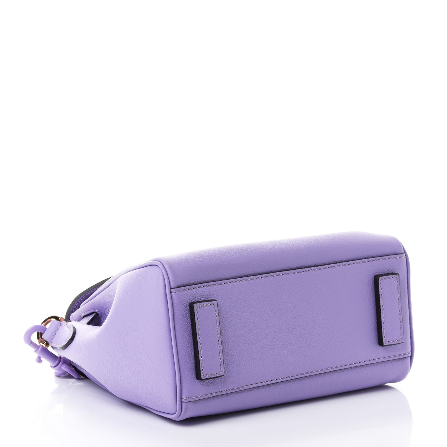 Versace Calfskin Medusa Small Top Handle Handbag Lilac 3 of 4