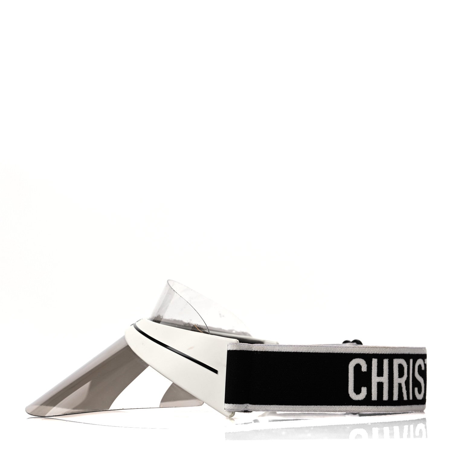 Christian Dior Mirrored DiorClub1 Sun Visor Black 3 of 7