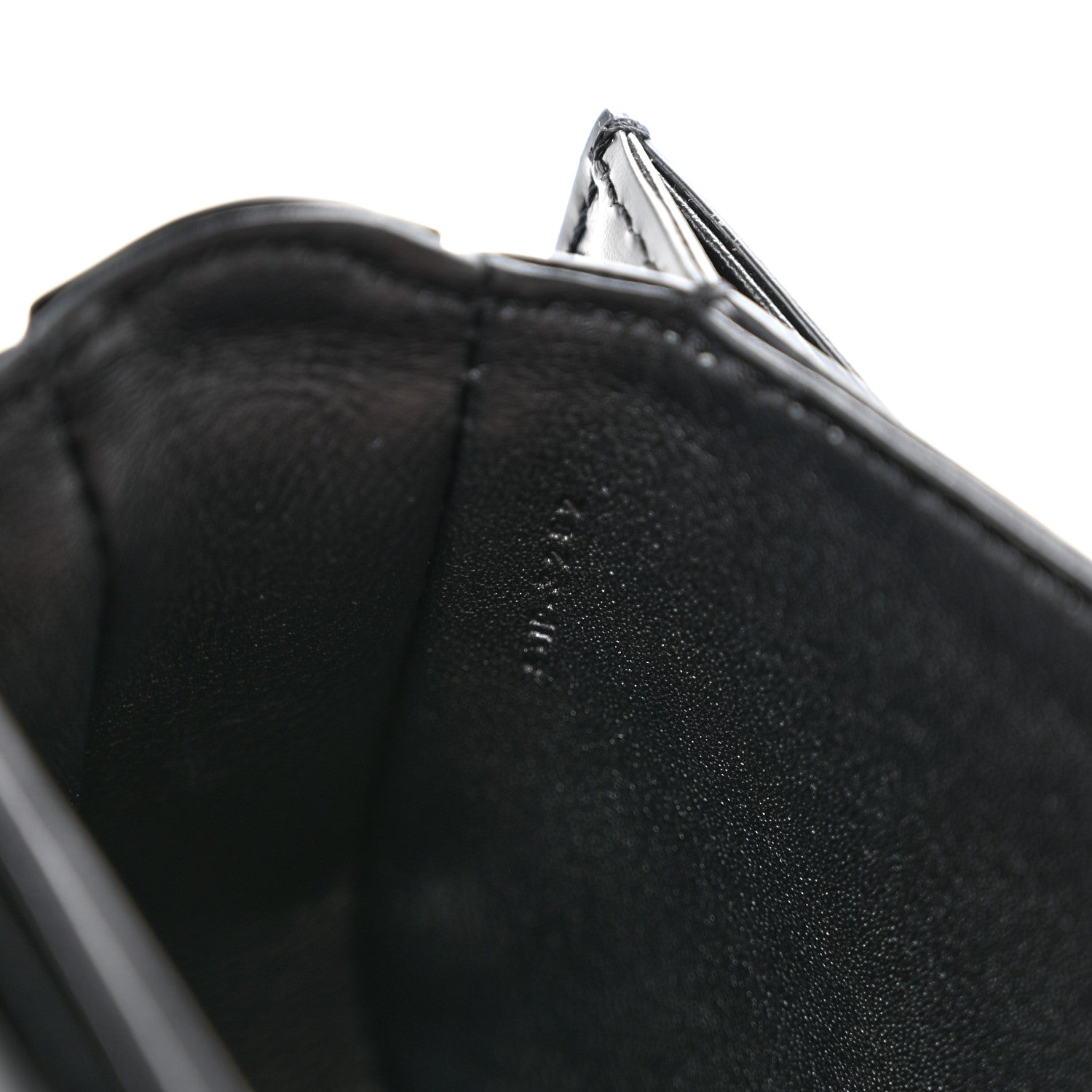 Celine Shiny Calfskin Triomphe Mini Besace Clea Black 8 of 14