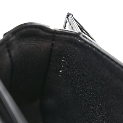 Celine Shiny Calfskin Triomphe Mini Besace Clea Black 8 of 14