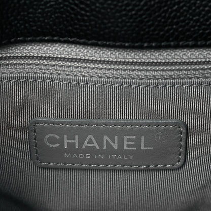 Chanel Caviar Quilted Large French Riviera Flap Black 6 of 10