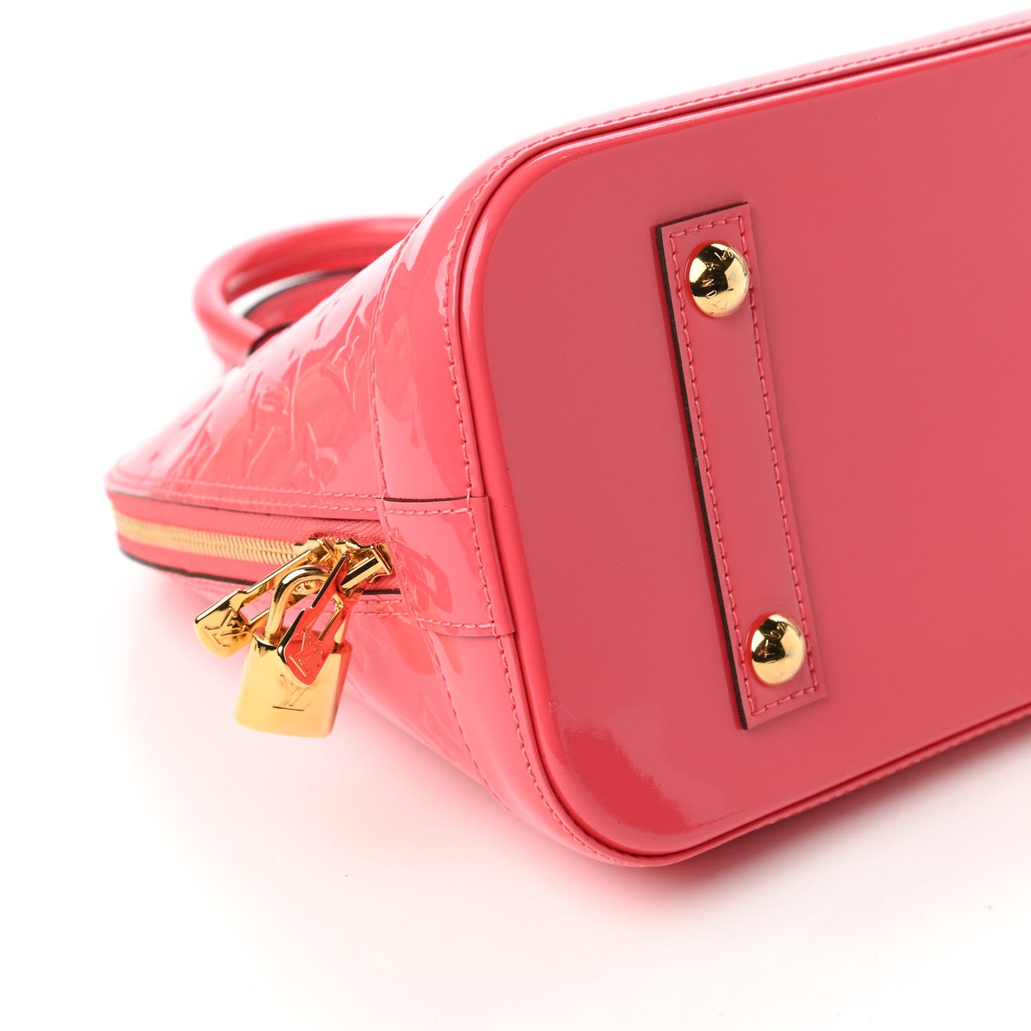 Louis Vuitton Vernis Alma PM Rose Litchi 6 of 10