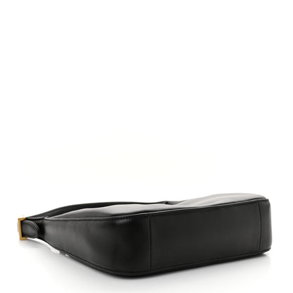 Saint Laurent Plunged Lambskin Calypso Mini Hobo Black 4 of 11